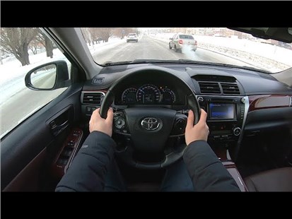 Анонс видео-теста Toyota Camry POV Test Drive