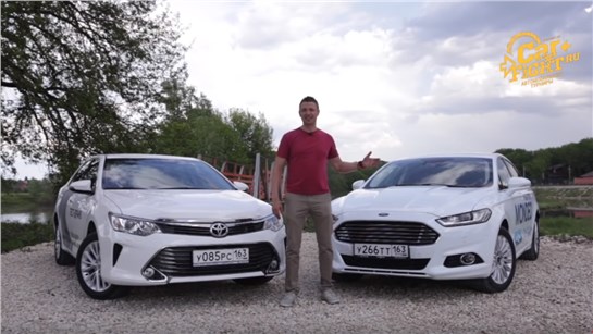 Анонс видео-теста Тест-драйв Ford Mondeo против Toyota Camry (2015)