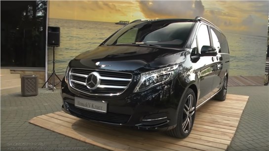 Анонс видео-теста Тест-драйв Mercedes-Benz V-class в Санкт-Петербурге