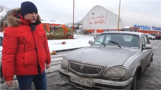 Анонс видео-теста Волга, ГАЗ 31105, Крайслер-Мотор. Баржа настоящего самца!