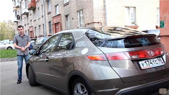 Анонс видео-теста Тест драйв Honda Civic VIII (обзор)