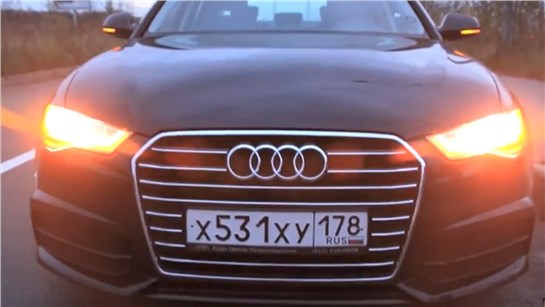 Анонс видео-теста Audi A6 C7 бизнес седан выделяющийся на фоне большинства!