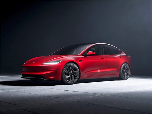 Новый Tesla Model 3 Performance сможет разогнаться до “сотни” за 2,9 с. 