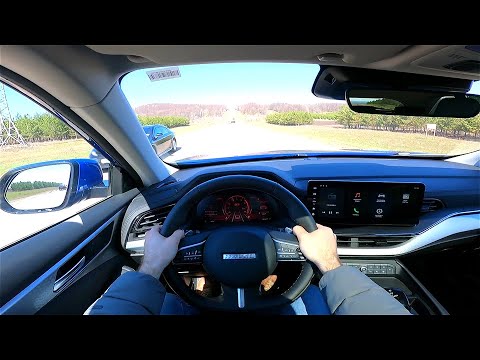 Анонс видео-теста 2022 Haval F7 Рестайлинг 2.0T (190) 4WD Tech Plus POV test drive