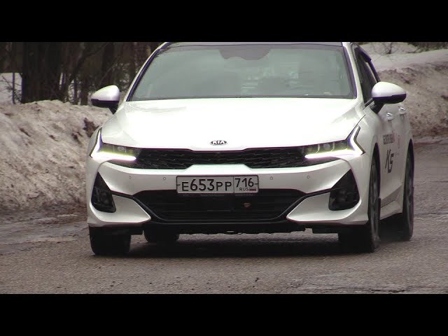 Анонс видео-теста 2021 топовая KIA K5 2.5L GT Line+. 