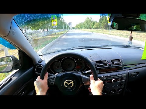 Анонс видео-теста 2007 Mazda 3 1.6 (105) POV test drive