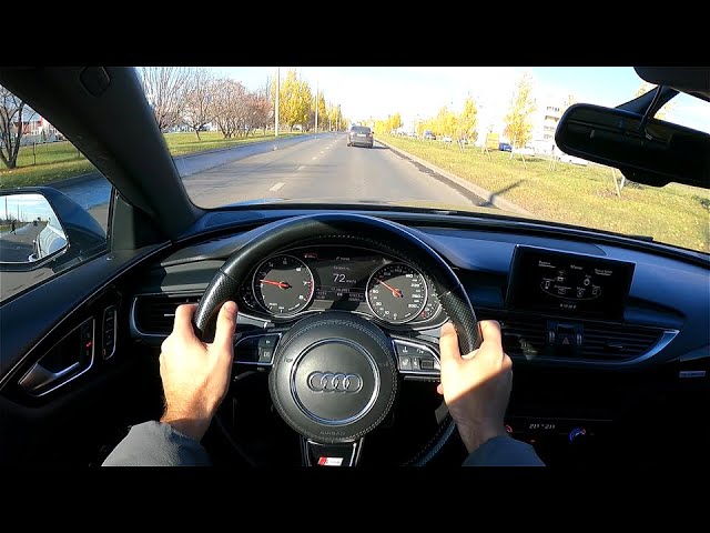 Анонс видео-теста 2016 AUDI A7 2.0L POV test drive