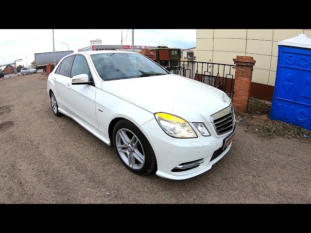 Анонс видео-теста 2012 Mercedes-Benz E200 W212 1.8L