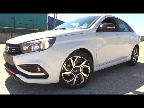 Анонс видео-теста Самая Дорогая И Мощная Лада 2021 Lada Vesta Sport Luxe Enjoy Pro. 