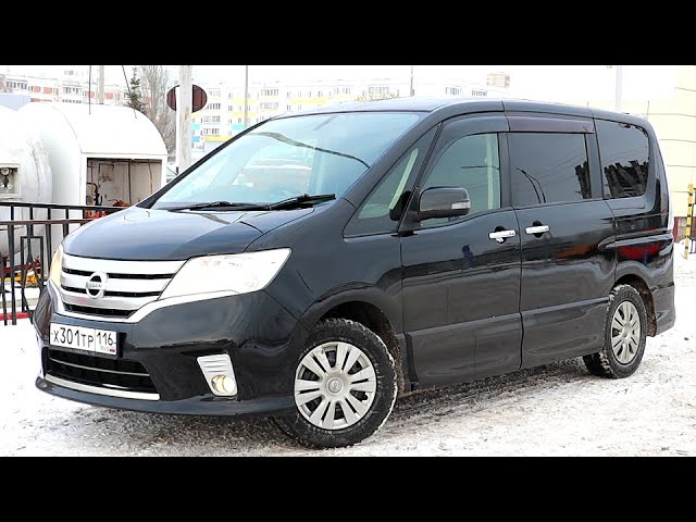 Анонс видео-теста 2011 Nissan Serena! Большой авто 7 мест и панорама! 