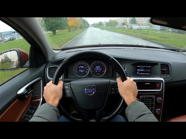 Анонс видео-теста Volvo S60 1.6 (180) POV test drive