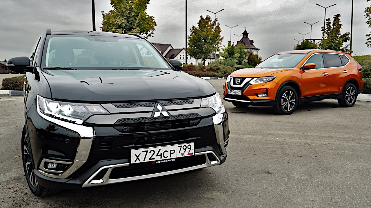 Анонс видео-теста Лучше РАВ 4 и Тигуана? потому что дешевле! Обзор Mitsubishi Outlander 2021 и Nissan X Trail 2021