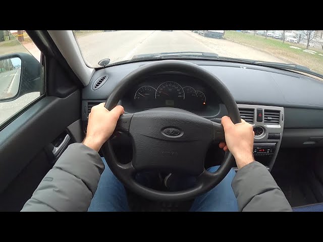 Анонс видео-теста 2010 Лада Приора 1.6L (98) POV Test Drive