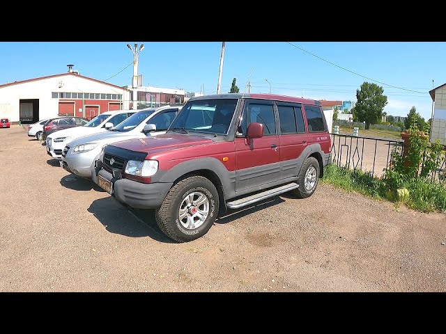 Анонс видео-теста 1998 Hyundai Galloper 3.0L V6 