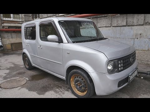 Анонс видео-теста Nissan Cube ( Ниссан Куб ) Создан быть униженным