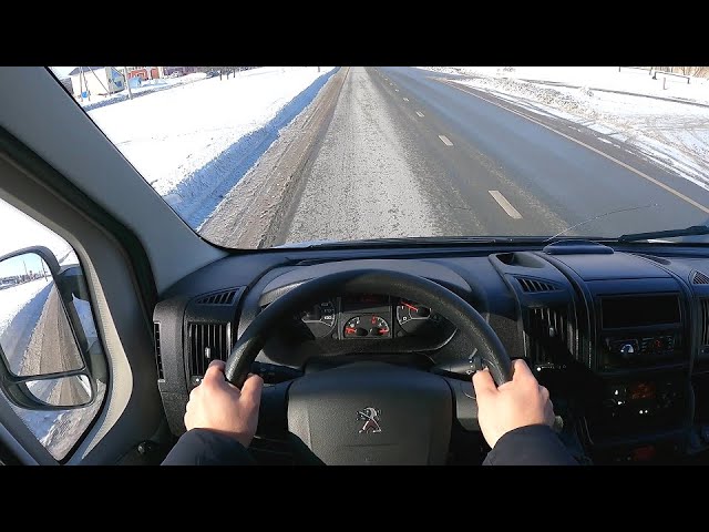 Анонс видео-теста 2019 Peugeot Boxer 2.2L 130 POV test drive