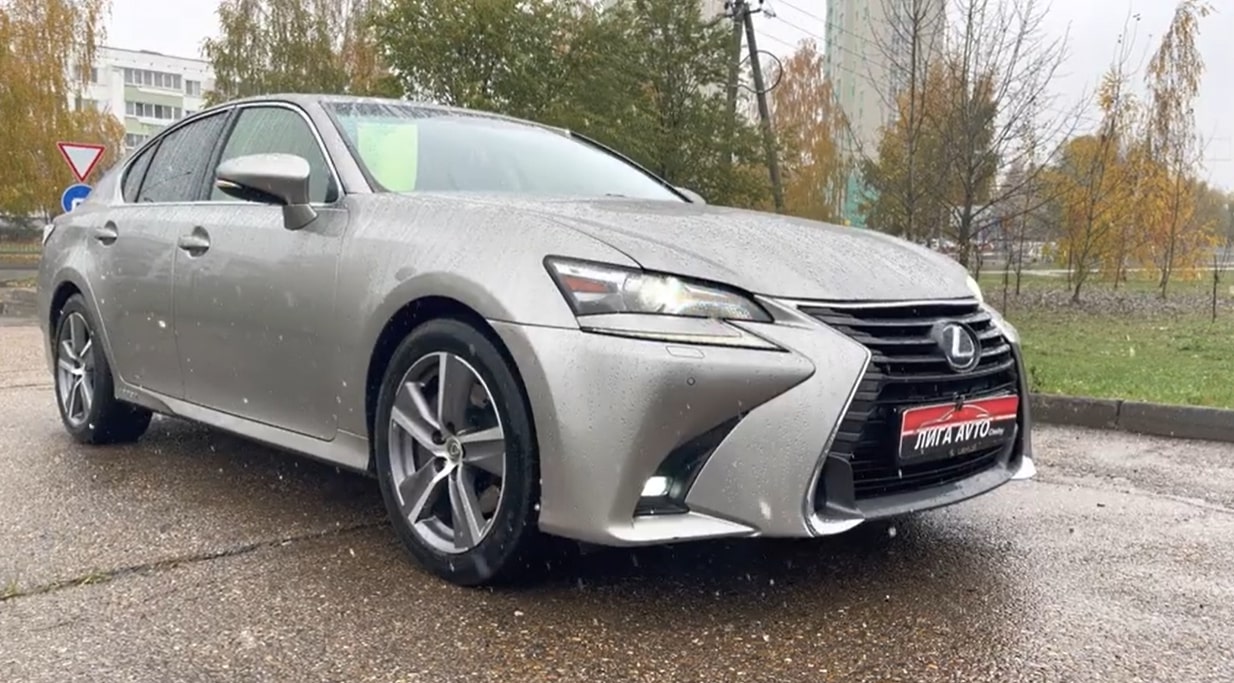 Анонс видео-теста 2017 Lexus GS 450h спортивный седан с минимальным расходом!