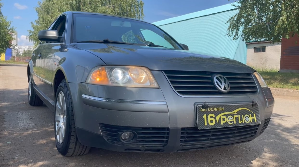 Анонс видео-теста 2002 Volkswagen Passat 1.8T 170HP первая любовь к иномарке