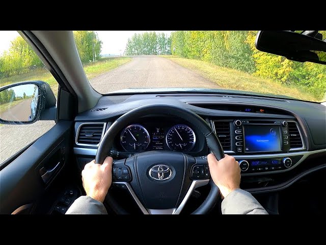 Анонс видео-теста 2014 Toyota Highlander GSU55L 3.5 (249) 2GR-FE POV test drive