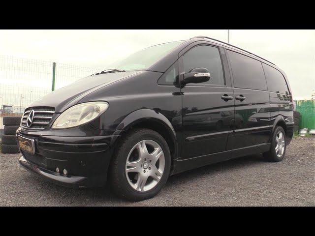 Анонс видео-теста 2004 Mercedes-Benz Viano W639 3.2 (190). Обзор (интерьер, экстерьер, двигатель).