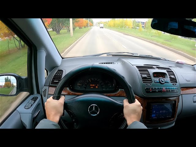 Анонс видео-теста 2004 Mercedes-Benz Viano W639 3.2 (190) POV test drive