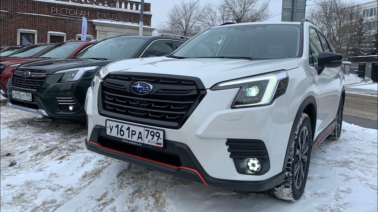 Анонс видео-теста Сел в новый Subaru Forester Sport 2022