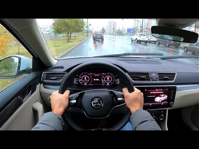 Анонс видео-теста 2021 Škoda Superb 2.0 TSI DSG (190) POV test drive