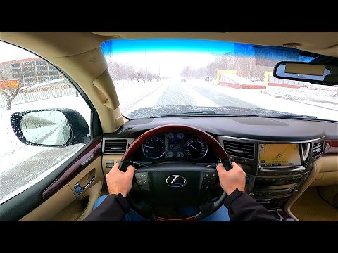 Анонс видео-теста 2008 Lexus LX570 (URJ201) 5.7L (367HP) 3UR-FE POV test drive