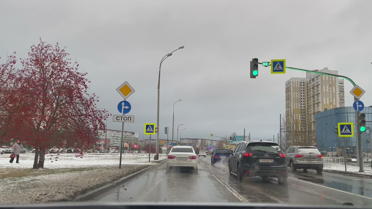 Анонс видео-теста Naberezhnye Chelny. First Snow. Driving.