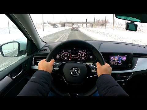 Анонс видео-теста 2021 Škoda Rapid City Car Driving