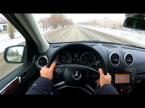 Анонс видео-теста 2009 Mercedes-Benz ML 320 CDI W164 POV test drive