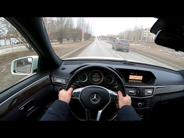 Анонс видео-теста 2012 Mercedes-Benz E200 POV 