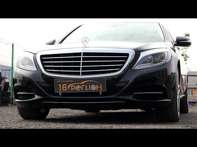 Анонс видео-теста Что скрывает этот седан? 2014 Mercedes-Benz S350 W222 Bluetec!