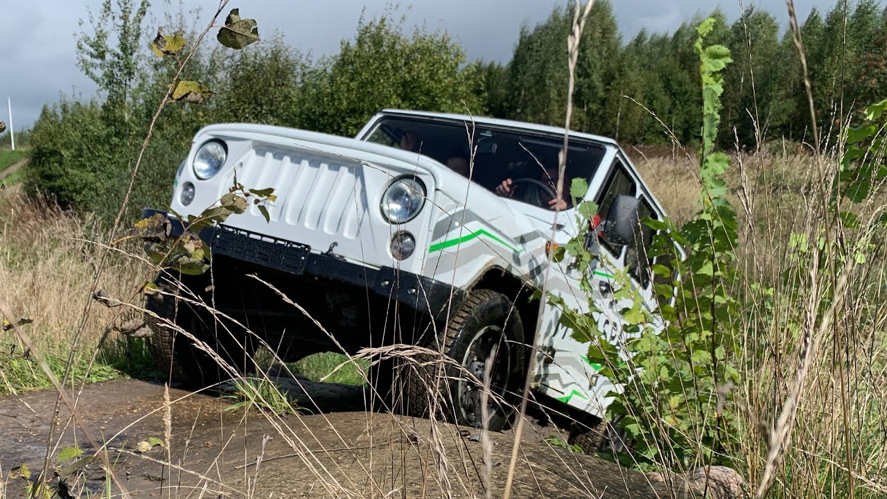 Анонс видео-теста Uaz Spartan EV Offroad - что может электро УАЗ Спартан (E-Hunter)