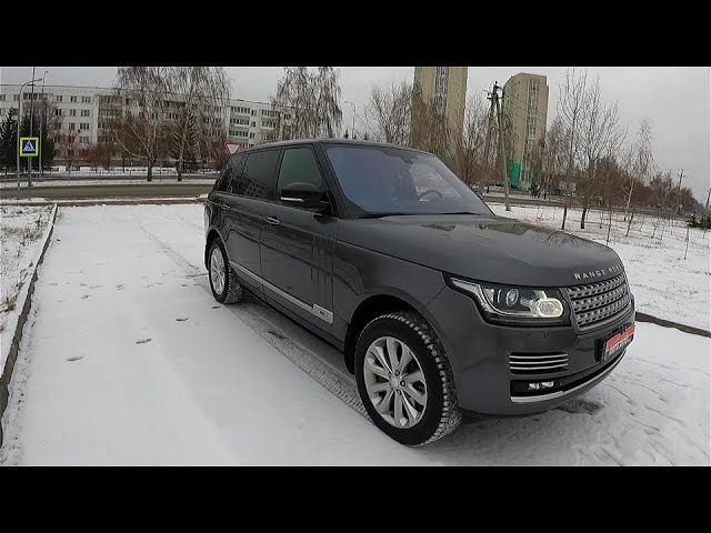 Анонс видео-теста Самый Мощный Дизельный Range Rover L405! Тест-Драйв.