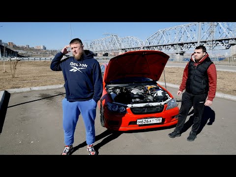 Анонс видео-теста Альтеза на V8 280 сил - Toyota Altezza