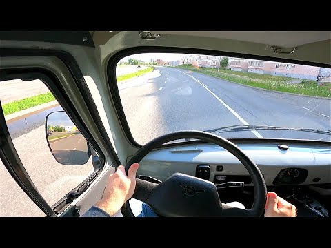 Анонс видео-теста 2021 УАЗ 2206 Буханка Автобус 2.7L 112 POV test drive