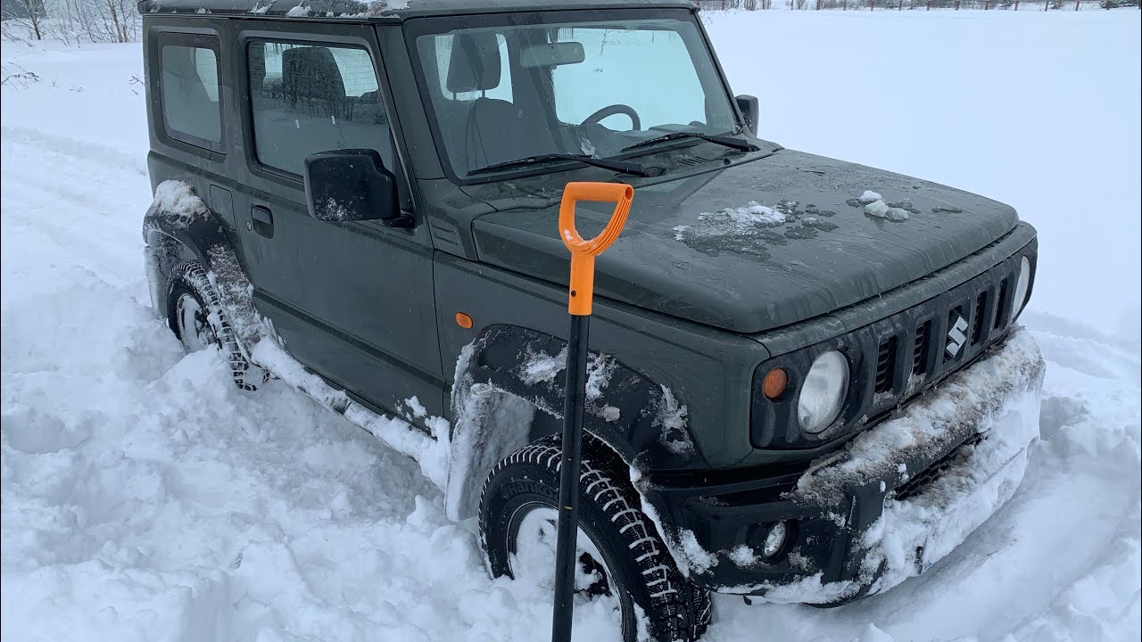 Анонс видео-теста Взял Suzuki Jimny MT - не дошёл до трактора. трасса и бездорожье