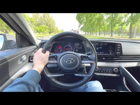 Анонс видео-теста 2022 Hyundai Elantra 1.6L 128 POV TEST DRIVE