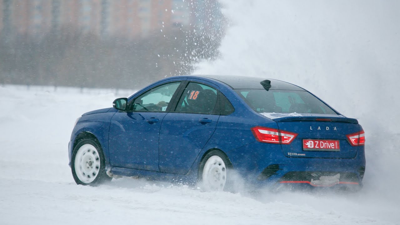 Анонс видео-теста Lada Vesta Sport на пути к кубку