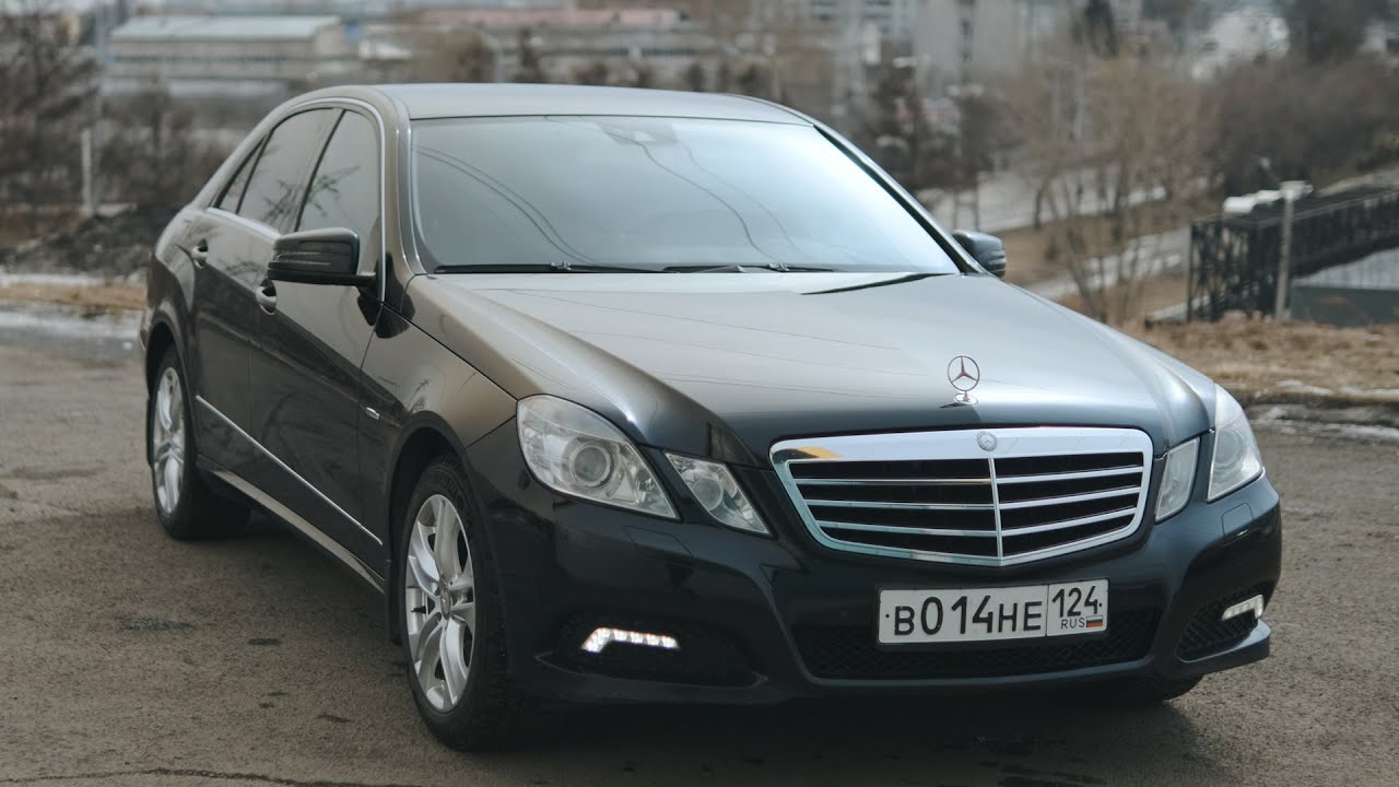 Анонс видео-теста Идеальный Mercedes-Benz E-Class W212