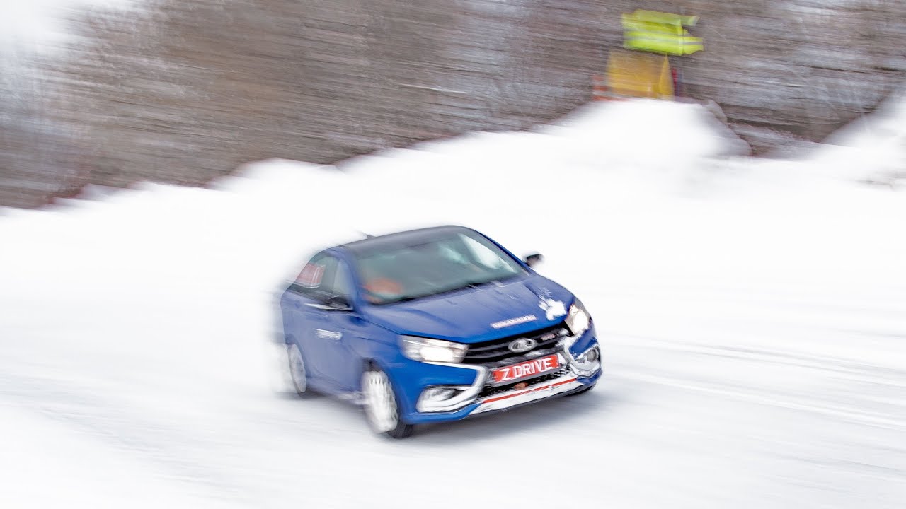 Анонс видео-теста Lada Vesta Sport на ипподроме! 