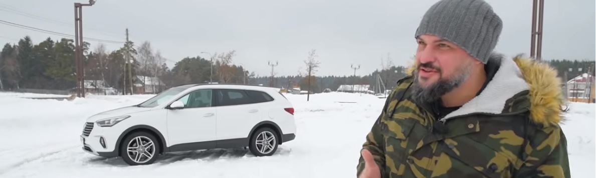 Анонс видео-теста Последний раз: Hyundai Grand Santa Fe кроссовер XXL #СТОК №64