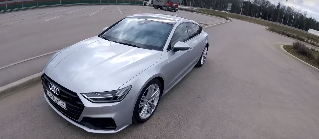 Анонс видео-теста Взял AUDI A7 - летать умеет!