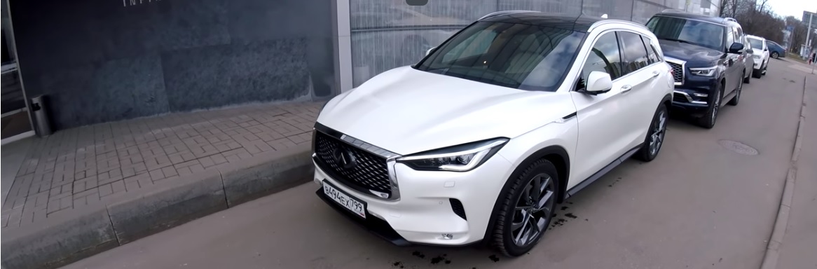 Анонс видео-теста Взял Infiniti Qx50 - безудержное техно