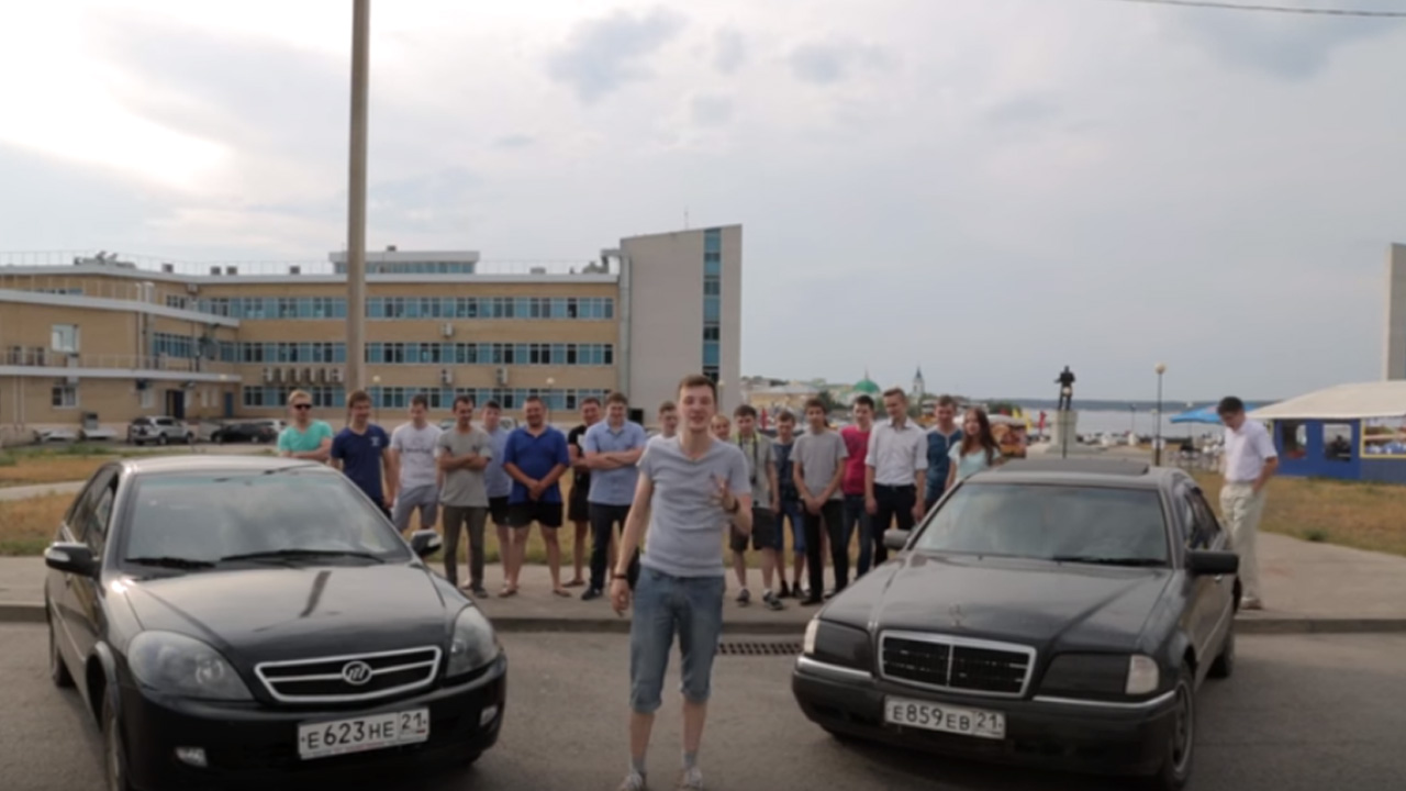 Анонс видео-теста Lifan Breez и Mercedes C180 w202 за 90 тыс. руб. Город Чебоксары. #авторубайкал