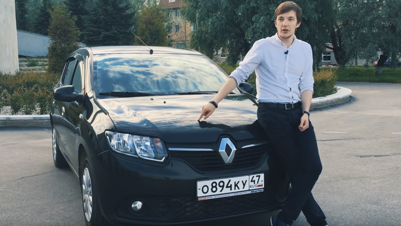 Анонс видео-теста Renault Sandero. Один из лучших французских авто.