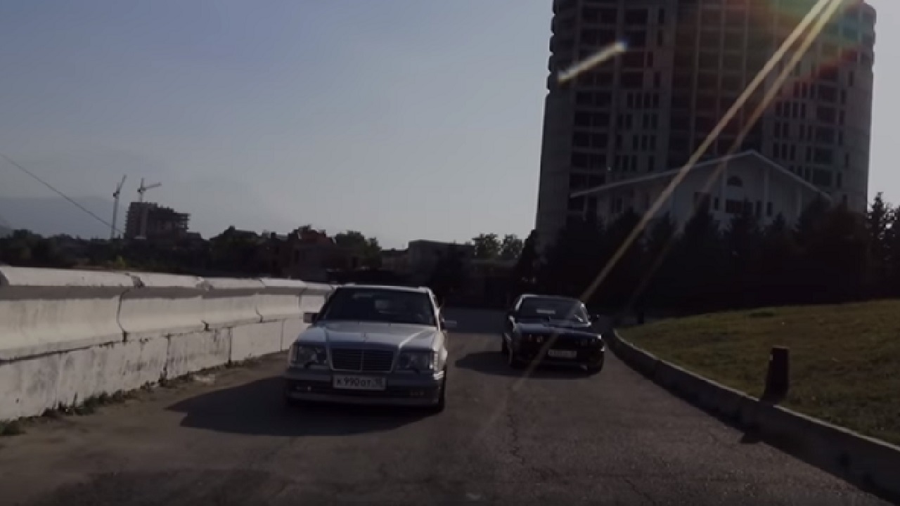 Анонс видео-теста BMW е34 vs MERCEDES w124