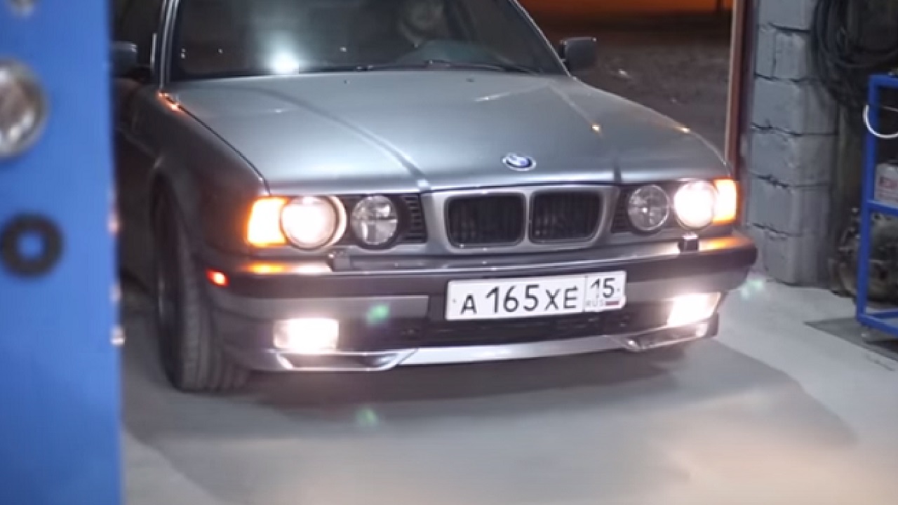 Анонс видео-теста BMW E36 compact (часть 2). Установка двигателя, регулируемые ковши и кастом лап