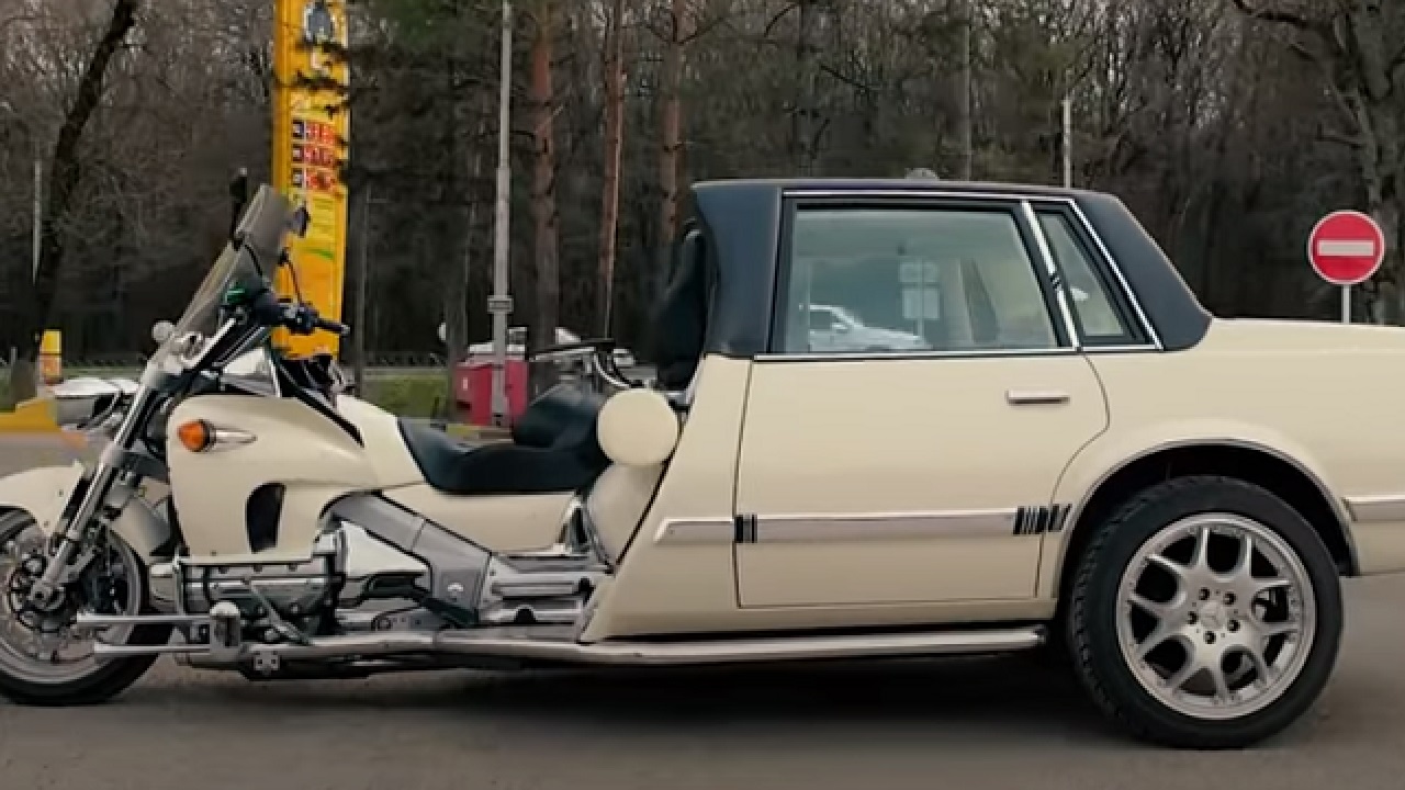 Анонс видео-теста Honda Goldwing + Chevrolet + Mercedes = трайк из Ставрополя 